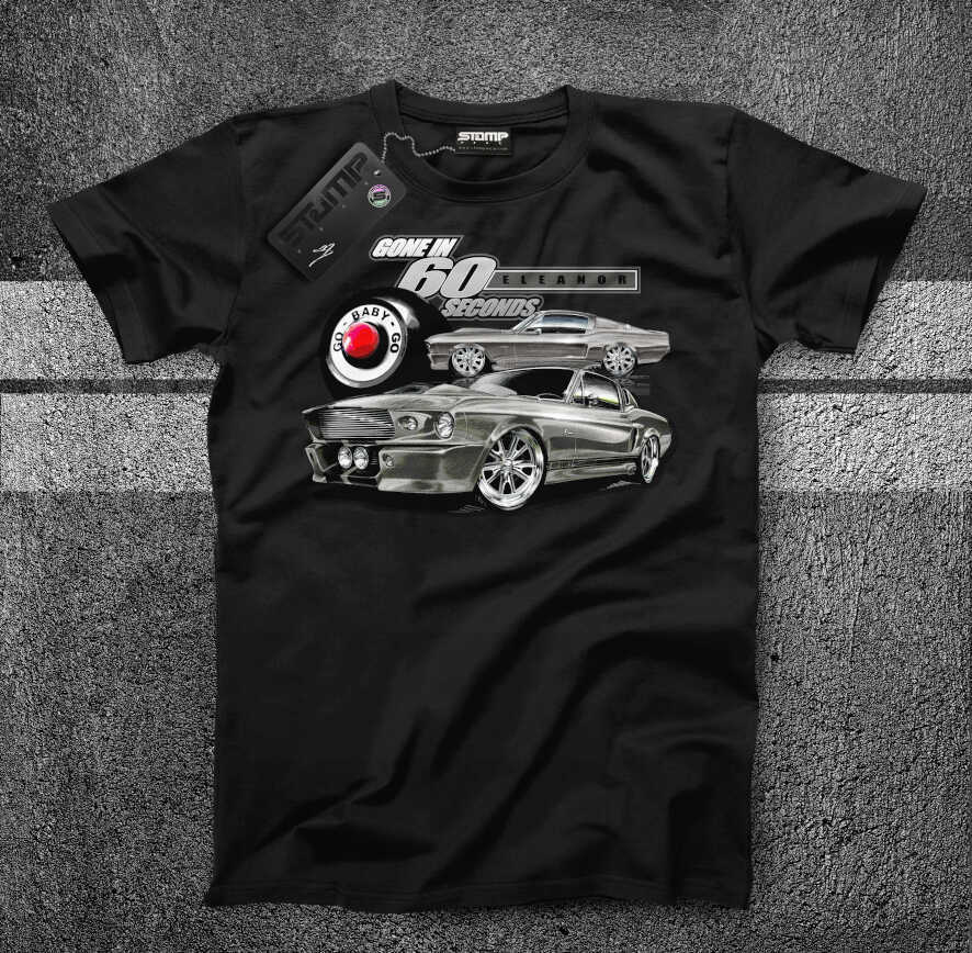 FORD MUSTANG SHELBY ELEANOR GT500 FASTBACK - GONE IN 60 SECONDS (1967) T-SHIRT & HOODIE