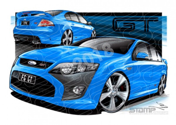 FPV FG GT FG GT NITRO A1 FRAMED PRINT (FV082X)