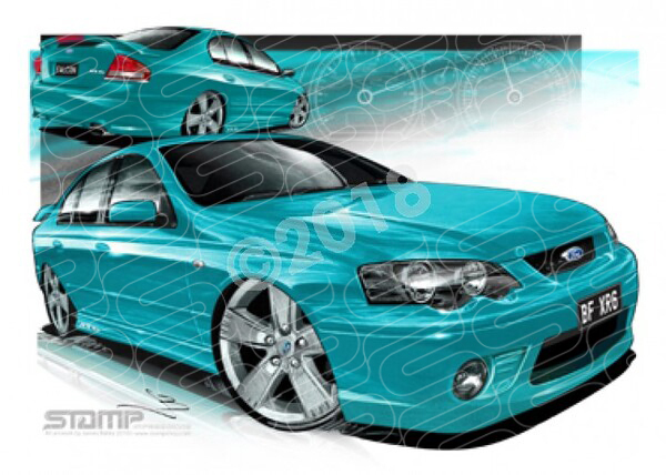 XR6 BF XR6 BF XR6 BREEZE A1 FRAMED PRINT (FT236NE)