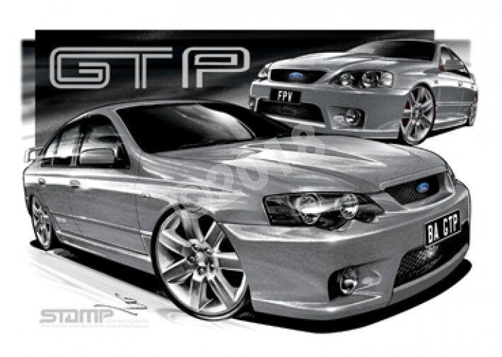 FPV BA GT BA GT-P MECURY A2 FRAMED PRINT (FV007X)