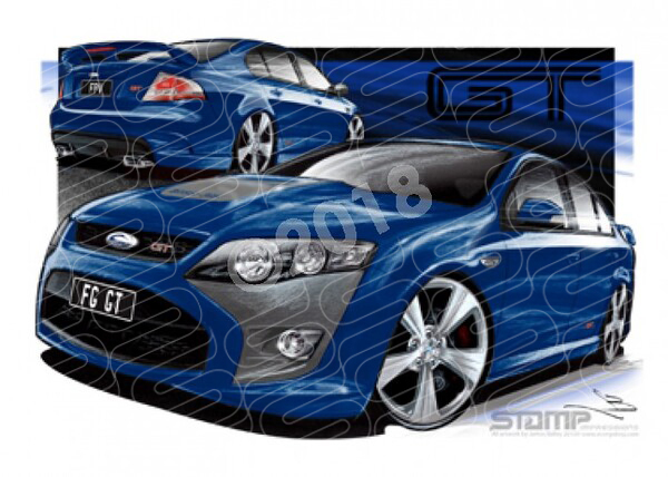 FPV FG GT FG GT SENSATION A2 FRAMED PRINT (FV083X)