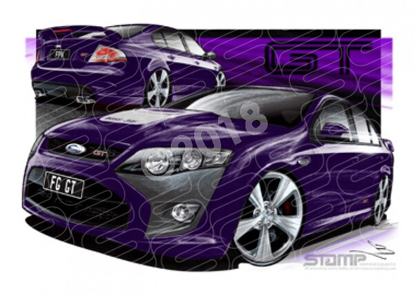 FPV FG GT FG GT VIPER A1 STRETCHED CANVAS (FV087X)