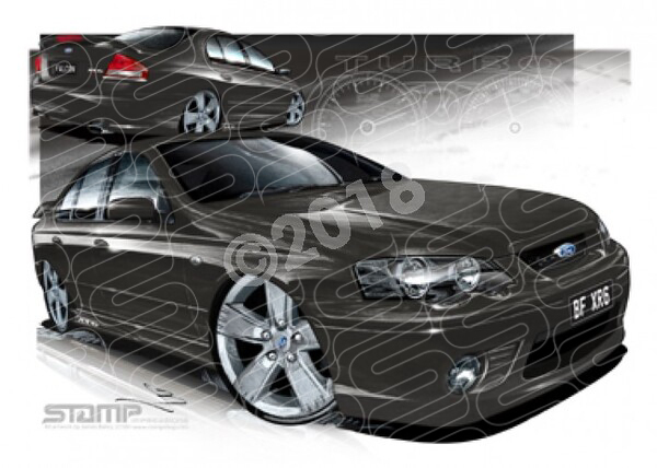 XR6 BF XR6 BF XR6 TURBO EGO A1 STRETCHED CANVAS (FT240)