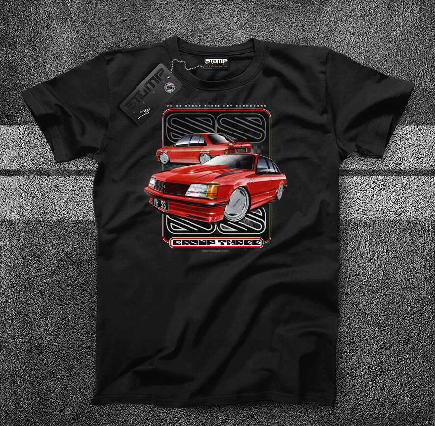 HOLDEN HDT VH SS GROUP 3 BROCK COMMODORE (1982) T-SHIRT & HOODIE