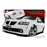 HOLDEN VE SPECIAL G8 SSV UTE HERON A3 FRAMED PRINT (HC370)